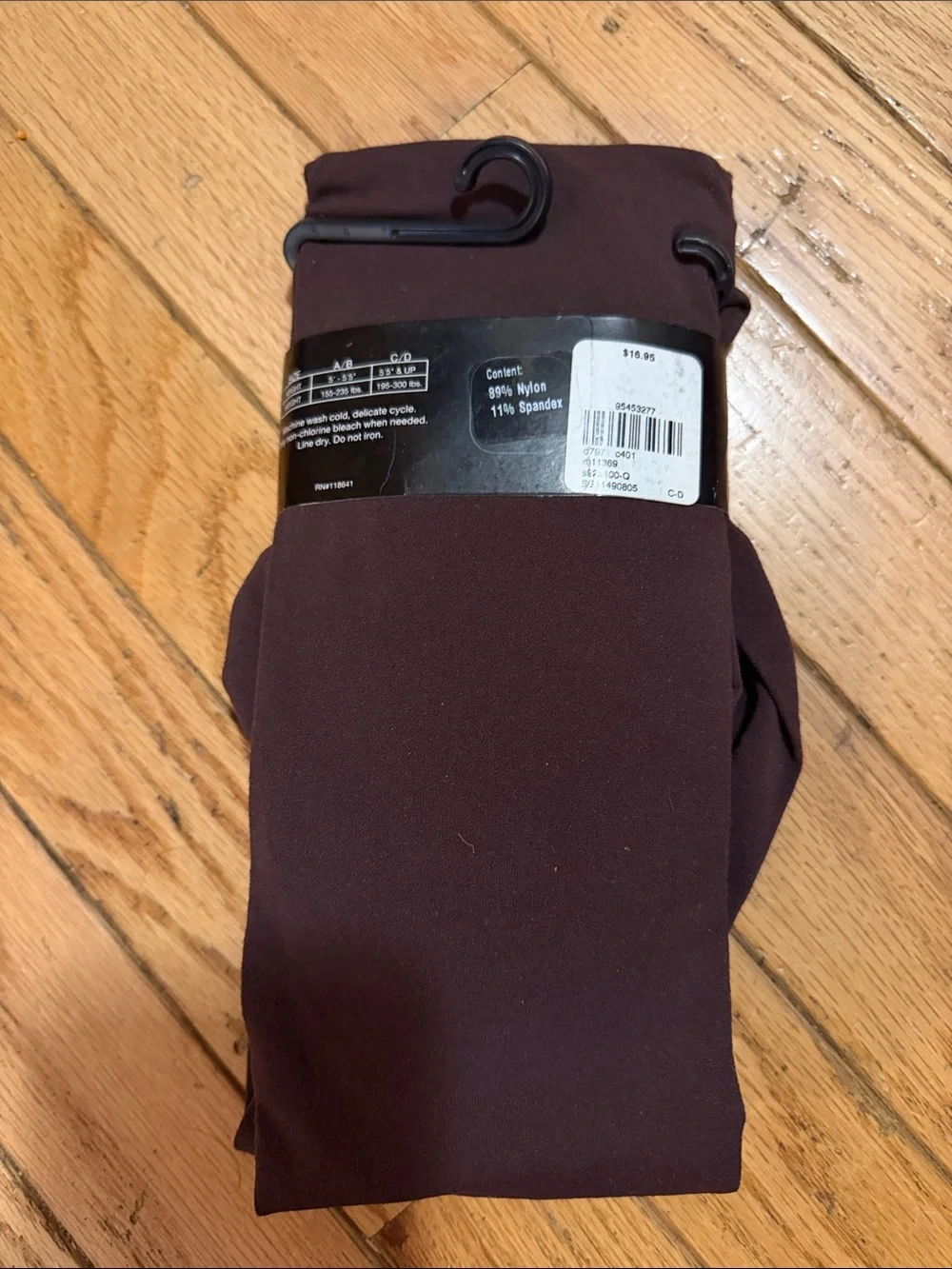 Lane Bryant Control Top Tights — Plum